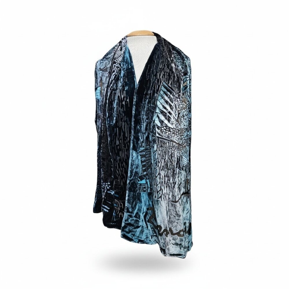 Renoir Scarf Velvet Burnout Philadelphia Museum of Art Impressionist